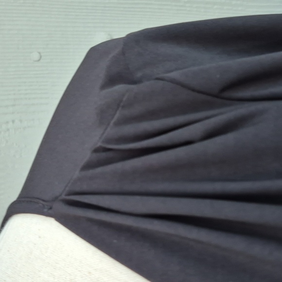 Sky Plus Elegant Black Wrap Dress Sz 1X - Picture 3 of 10